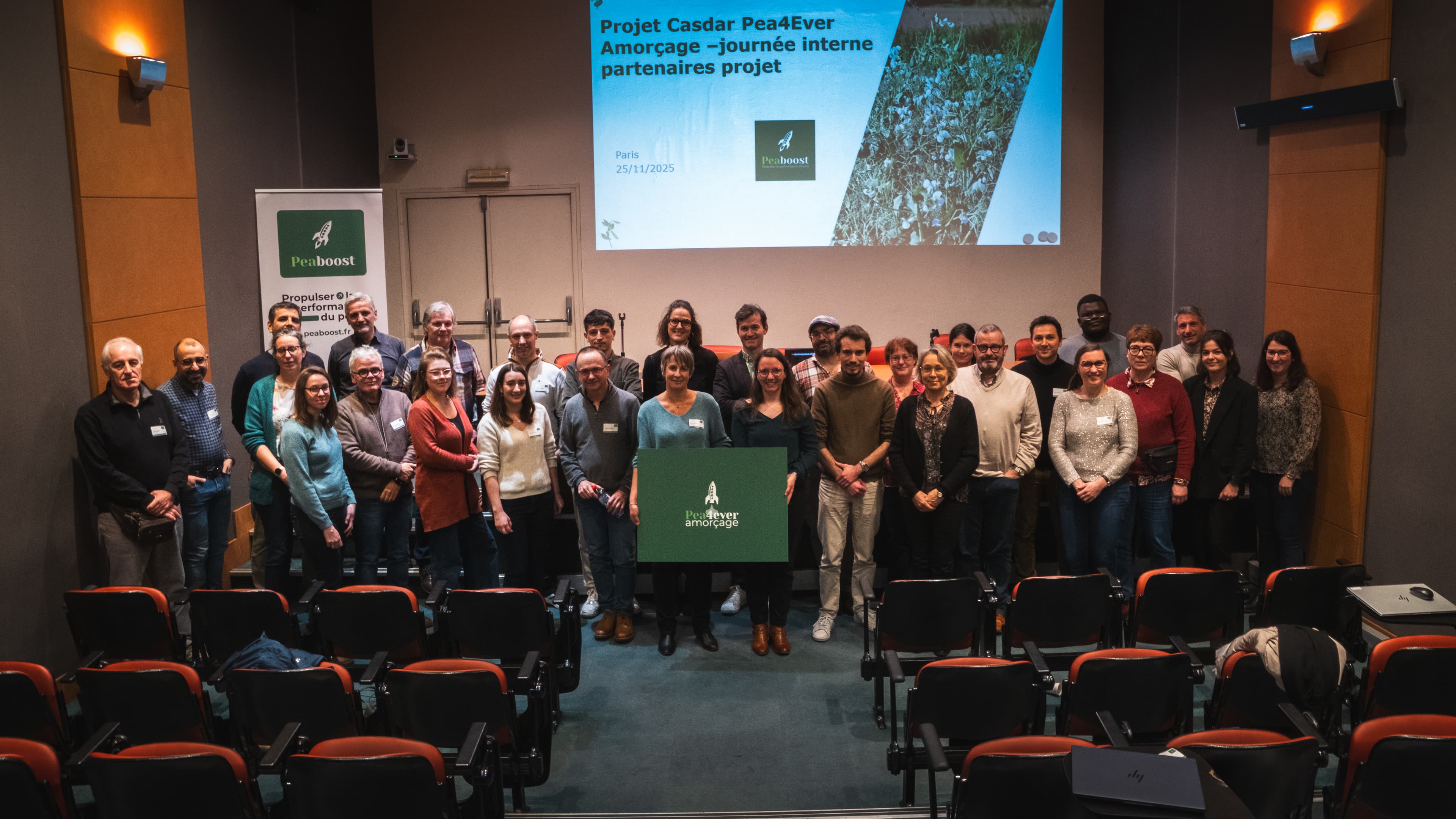 Séminaire annuel Pea4Ever Amorçage : les premières avancées scientifiques présentées à Paris